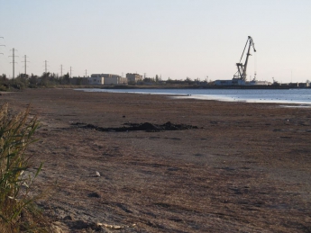 В Азовском море катастрофически падает уровень воды, - ФОТО