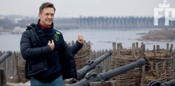 Российский актер родом из Запорожья рассказал, почему служит в зоне АТО с добровольцами