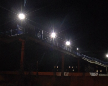 После ремонта открыли мост через ж/д пути (фото, видео)