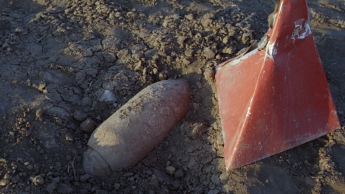 В Константиновке в огороде нашли фугасную бомбу