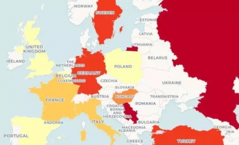 У британському виданні замінили Молдову Придністров'ям на карті Європи