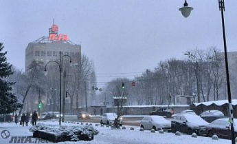 Въезд грузовиков в Киев из-за снегопада ограничен: прогноз погоды