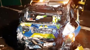 В Германии украинская фура въехала в авто полиции: погибла женщина (ВИДЕО)