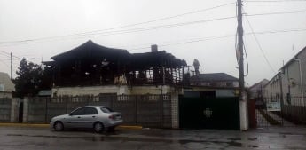 В сети опубликовали фото сгоревшей погранзаставы в Кирилловке