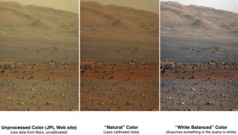 Марсоход Curiosity осматривается: панорамное видео от NASA
