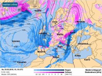 На Украину надвигается мощный циклон: синоптики изменили прогноз погоди на выходные