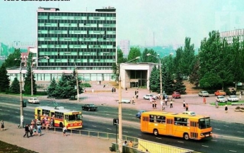 Как выглядел центр Запорожья больше 40 лет назад (фото)