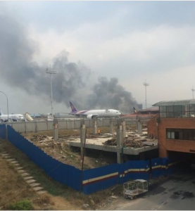 В Катманду разбился пассажирский лайнер: появились фото
