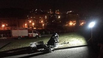 Во Львове бросили взрывчатку на кладбище (фото)