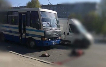 Во Львове рейсовый автобус сбил насмерть женщину