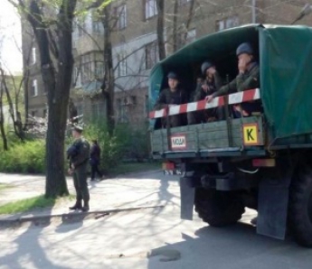 В центре Запорожья военные попали в ДТП (Фото)