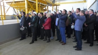 Иностранные гости съехались в Мелитополь на открытие экологичного завода (фото)