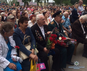 В Запорожской области официальные мероприятия по случаю Дня Победы завершились спокойно
