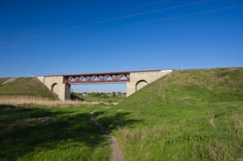 Как выглядел железнодорожный мост, построенный в Запорожской области в 19 веке (ФОТО)