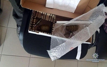 На Донбассе мужчина отправлял гранаты по почте