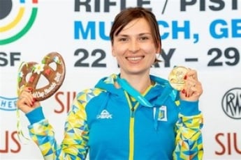 Елена Костевич выиграла золото на этапе Кубка мира в Мюнхене