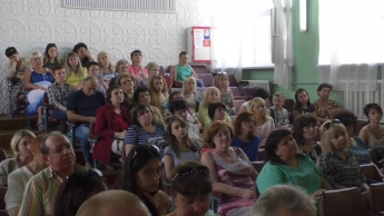 Чему заслуженная артистка Украины педагогов в Мелитополе учила (фото)