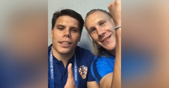 Хорватский футболист после победы над Россией записал видеообращение со словами «Слава Украине»