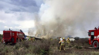 Крушение самолета в Мексике: появились данные о пострадавших