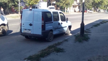 В Мелитополе в центре города произошло два ДТП (фото)