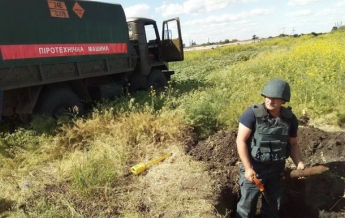 В Киеве нашли 54 противотанковые мины