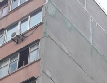 В Запорожье женщина выкинула собаку с 7-го этажа - живодерку увезла полиция