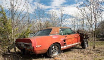 Найден уникальный Mustang, исчезнувший в 1968 году (фото, видео)