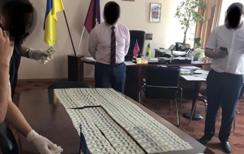 Глава района в Хмельницкой области попался на взятке в $33 тысячи