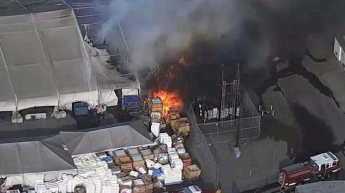 В Калифорнии произошел пожар на заводе Tesla