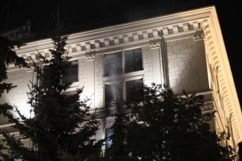 В Москве горело здание Центробанка