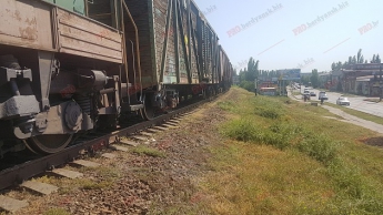В Запорожской области поезд сбил мужчину (фото)