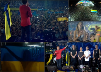 Відео дня: неймовірне виконання гімну України на концерті «Океан Ельзи» до Дня Незалежності