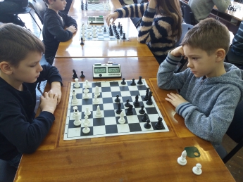 "Семья на семью". В Мелитополе стартовал необычный шахматный турнир (фото)