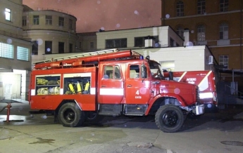 В Киеве горела больница (фото)