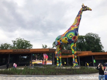 Киевский зоопарк открылся после реконструкции. ФОТО