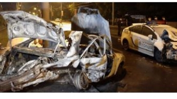 В Харькове авто полиции попало в страшное смертельное ДТП со взрывом: фото и видео