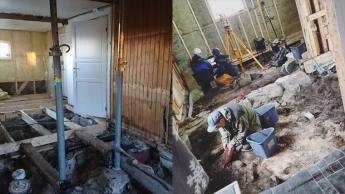 Норвезька пара під час ремонту знайшла під підлогою свого будинку могилу вікінга