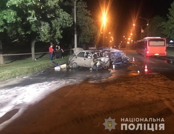 Оба водителя погибли: подробности ДТП со взрывом в Запорожье (ФОТО)