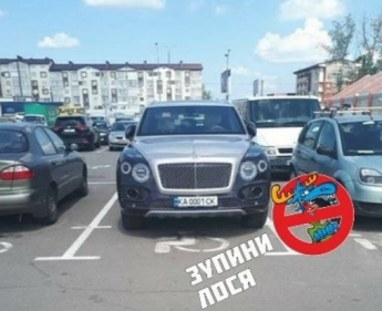 Эпоха бедности закончилась: в сети показали фото "героя парковки" на Bentley