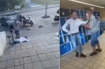 В супермаркете под Киевом парня избили палкой колбасы. Видео