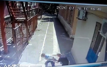 В Мариуполе с топором напали на синагогу (видео)