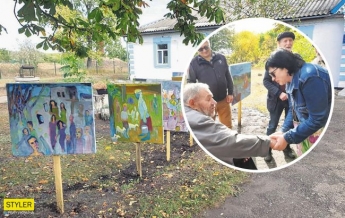 Украинского художника спасли от голода, а он отблагодарил гениальными картинами (видео)