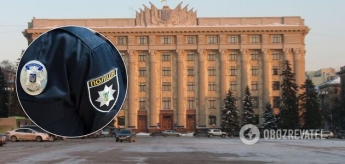 В Харькове мужчина с криками "Аллах акбар" напал на здание ОГА (Видео)