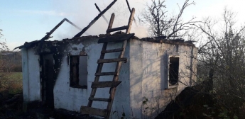 В Запорожской области на пожаре нашли тело мужчины