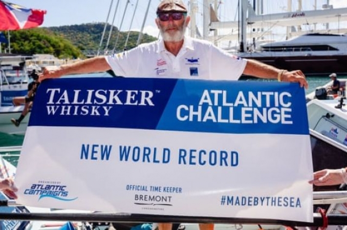 Установил рекорд: 70-летний британец в одиночку пересек Атлантический океан