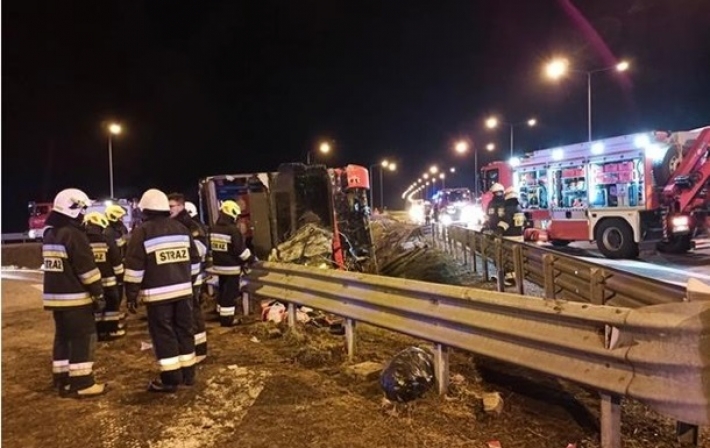 ДТП с украинским автобусом в Польше: скончался еще один человек