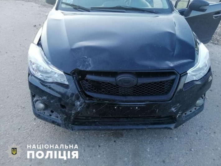 В Запорожской области авто-леди из Днепра сбила мотоциклиста