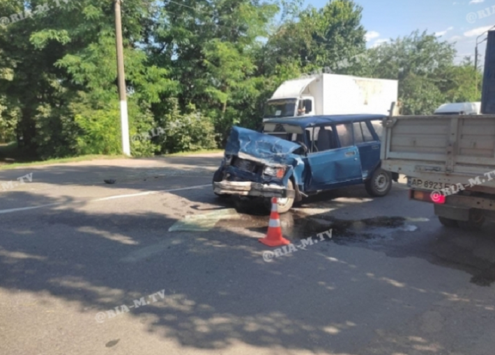 Масштабное ДТП в Мелитополе спровоцировала женщина-водитель из Днепра - подробности