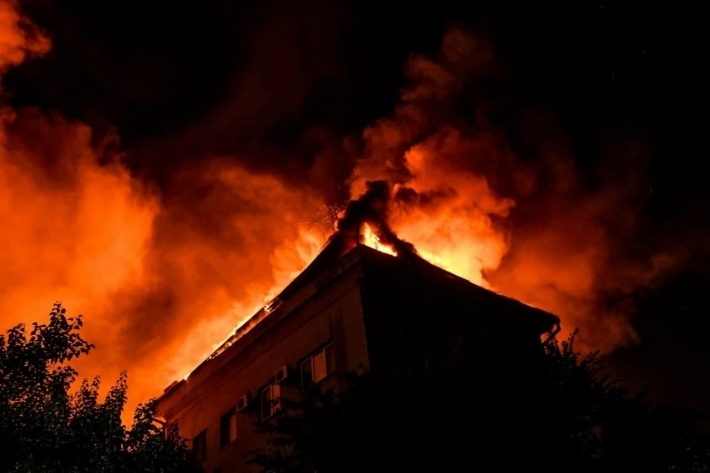В Запорожье жильцы дома, который сгорел, обратились к президенту