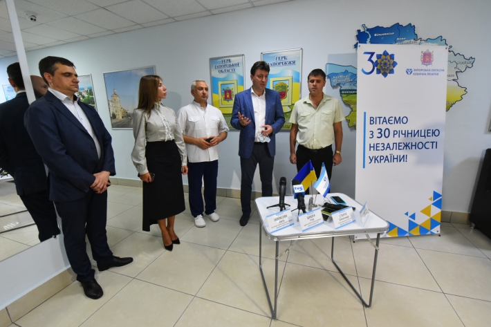 У Запорізькій обласній лікарні офіційно відкрилося оновлене приймальне відділення – одне з кращих в Україні